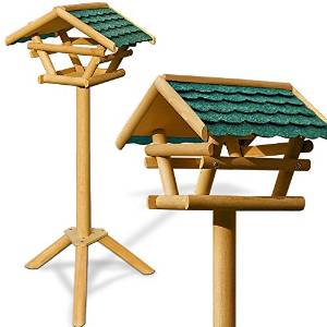 Vogelhäuser mit Holzständer